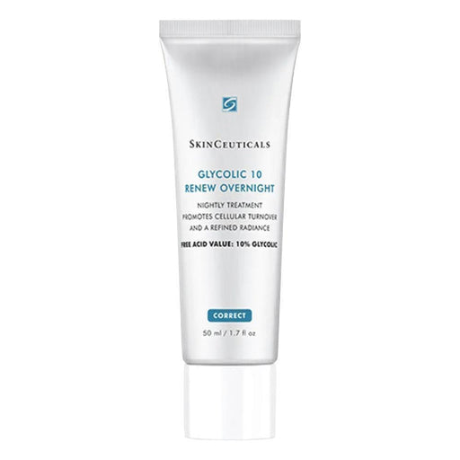 SkinCeuticals Glycolic 10 Renew Overnight 50 ml - Innovative Overnight Exfoliating Cream for Radiant Skin by Morning