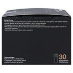 Photo of the side of the package with hints about the products: gluten free, lactose free.