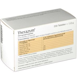 Therazym tabletter 200 st