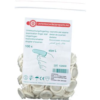 Undersøgelsesfingre store 100 stk