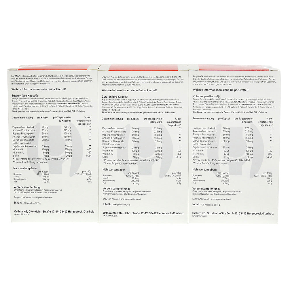 Enzymax K Capsules 360 pcs