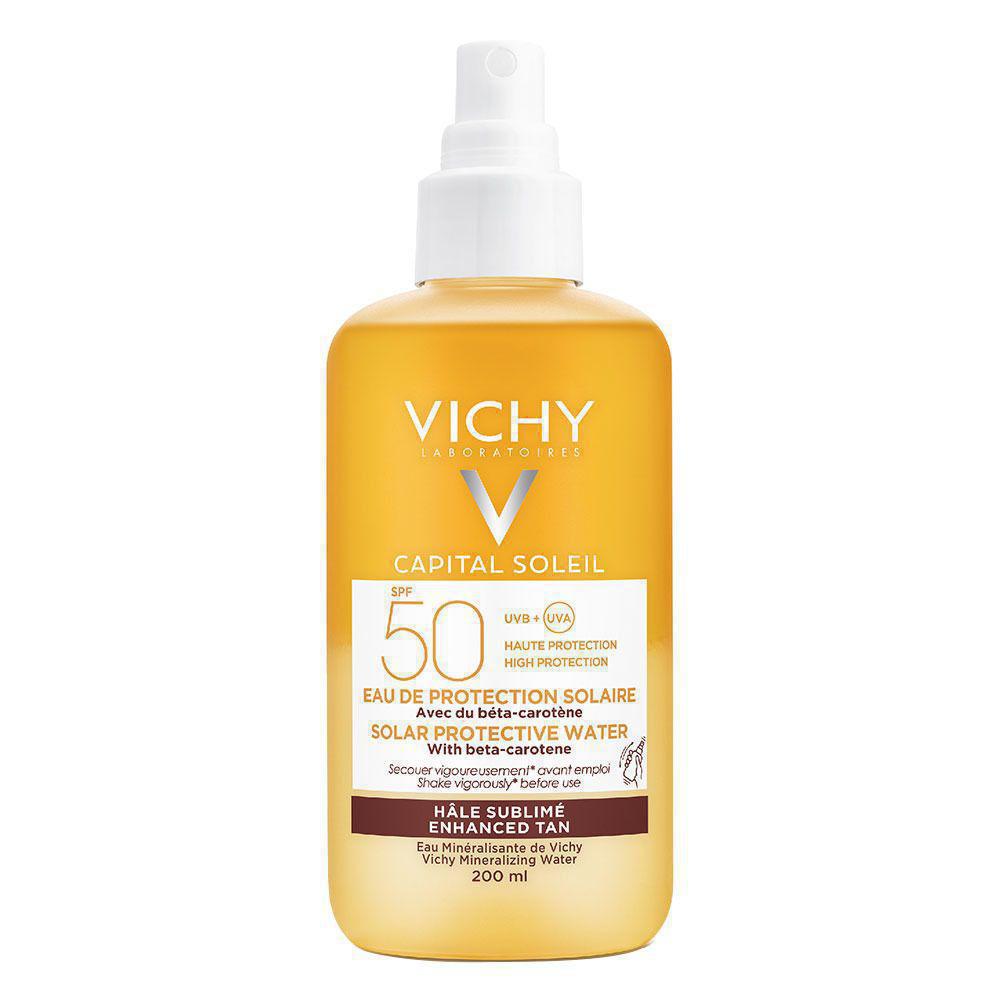 Vichy Capital Soleil Solar Protective Water SPF 50 Enhanced Tan 200 ml