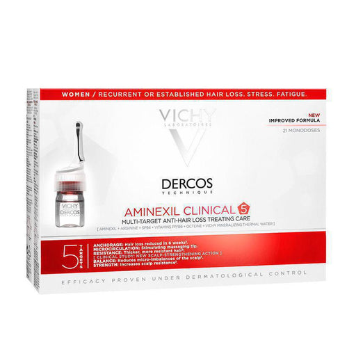 Vichy Dercos Aminexil Clinical 5 Women 21x6 ml