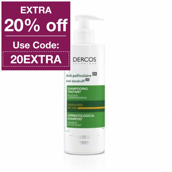 Vichy Dercos Anti-Dandruff Shampoo for Dry Hair - new packaging