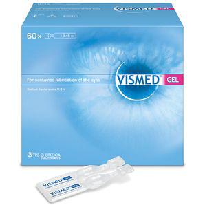 Vismed Gel Eye Drops with Hyaluronic Acid - Single Doses 60 x 0.45 ml