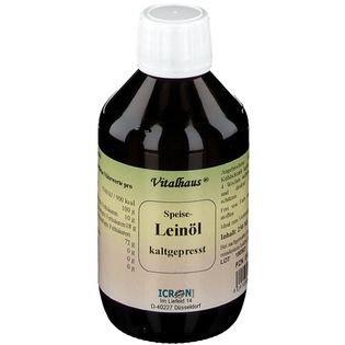 Vitalhaus Cold-Presse Lunseed Oil 250 ml