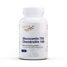 VitaWorld Glucosamine 750 mg + Chondroitin 100 mg Capsules 100 pcs
