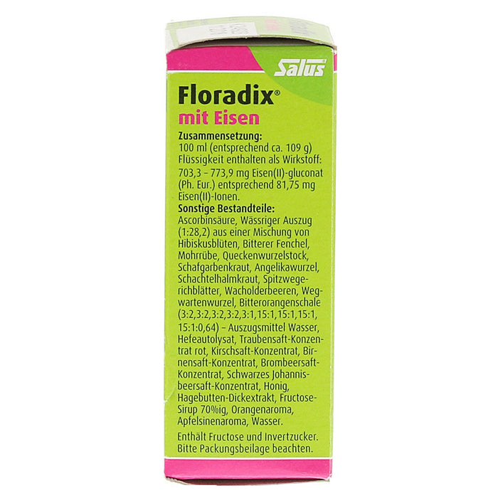 Floradix With Iron Drink 15 ml