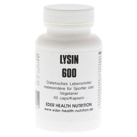 Lysine 600 Capsules 60 pcs