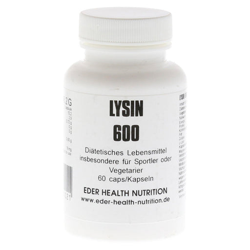 Lysine 600 Capsules 60 pcs