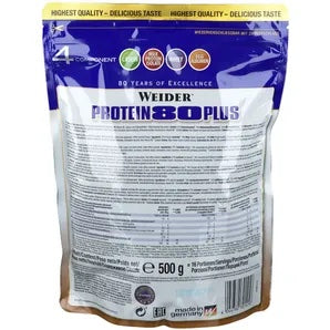 Weider Protein 80 Plus Powder - Caramel Toffee 500 G