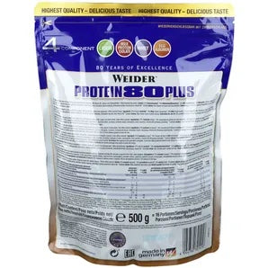 WEIDER Protein 80 Plus Powder - Caramel Toffee 500 g