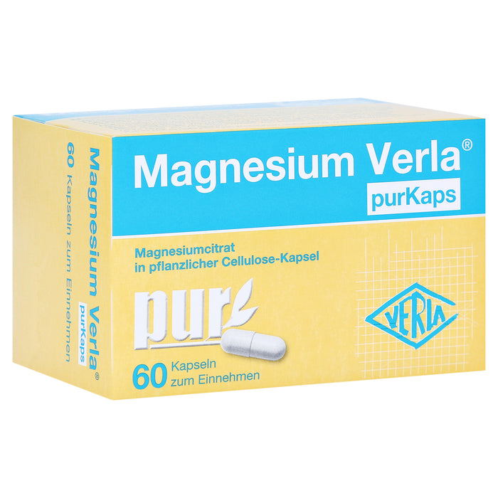 Magnesium Verla Purkaps Vegan Oral Capsules 60 cap