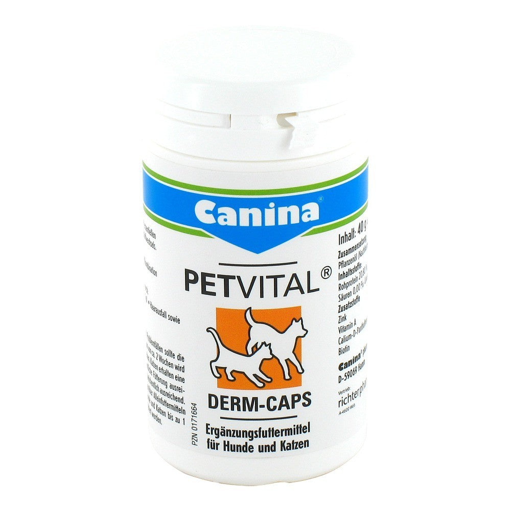 Petvital Derm Caps Capsules Vet. 40 g