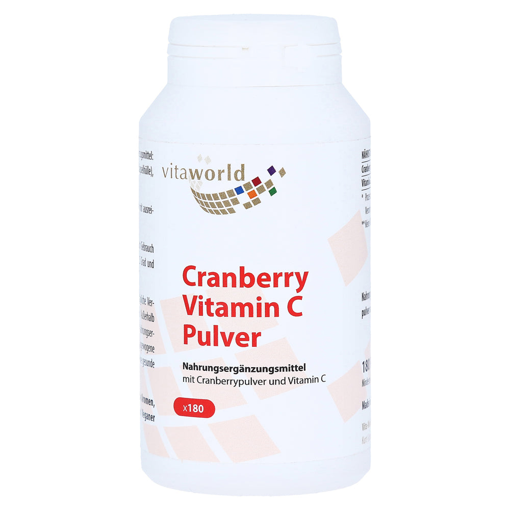 Cranberry Plus C 400 Mg Capsules 180 pcs